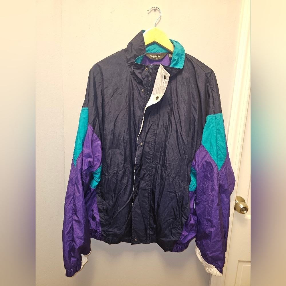 Christian Dior Monsieur Vintage Windbreaker Jacket.